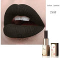 Batom Sexy Nude 26 Cores Cosméticos Hidratante Para Lábios de Longa Duração Batom Fosco Preto à Prova d'Água maquiagem