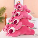 2025 Disney Toy Story Lotso Urso Fofo Morango Sofá Almofada de Pelúcia Brinquedos Recheados Crianças Meninas Amigos Festas Presente de Aniversário