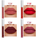 CAKAILA 10pcs/conjunto Gloss Labial Nude Fosco Aveludado Batom Líquido à Prova d'Água de Longa Duração Hidratante