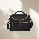 Bolsa Térmica Portátil Feminina com Espessamento Estilo Bento e Geladeira de Frio para Piqueniques ao Ar Livre