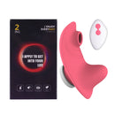App Vibrador de calcinha para mulheres Controle remoto Bluetooth Chupador de clitóris Mini  18+