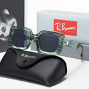 Óculos de Sol Quadrados Pequenos Fashion para Mulheres, Lentes UV400, Estilo Retrô, Óculos de Sol Femininos