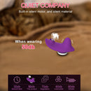 App Vibrador de calcinha para mulheres Controle remoto Bluetooth Chupador de clitóris Mini  18+