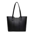 Bolsa de Cor Sólida para Mulheres Bolsas de Ombro de Designer Bolsa Transversal de Couro Macio de Luxo Bolsa Tote de Grande Capacidade Grandes