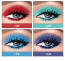 Sombras Líquidas Matte em 24 Cores Creme Nude Maquiagem para Olhos Longevidade Sombras em Bastão Blush Roxo Verde Azul Vermelho Contorno