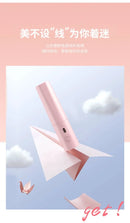 Prancha de Cabelo Portátil Mini Modelador, Alisamento e Estilização em Cerâmica Uso Duplo para Enrolar e Alisar