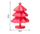 Estrela Sensory Antiestresse 3D Impressa, Alças de Fácil Pegada, Girador de Hexágono em Espiral para Estresse (Vermelho e Azul, 11,78 cm)