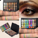 Paleta de Sombras com 40 Cores Glitter Fosco à Prova d'Água de Longa Duração