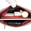 Bolsas de Ombro de Couro de Alta Qualidade para Mulheres Bolsa Pequena Transversal Luxo Carteiras
