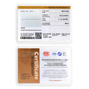 Pulseira Banho de Ouro 18k para Mulheres 3/4/5mm Clássica em Prata Esterlina 925