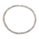 Colar de Cristal Trevo de Quatro Folhas, Pulseira de Luxo Feminina com Zircônia Brilhante, Joia de Presente de Alta Qualidade