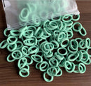 50/100 Peças de Elásticos de Cabelo para Crianças, Coloridos de Nylon