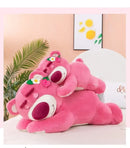 2025 Disney Toy Story Lotso Urso Fofo Morango Sofá Almofada de Pelúcia Brinquedos Recheados Crianças Meninas Amigos Festas Presente de Aniversário