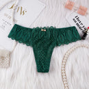 Calcinha Fio Dental Sexy Feminina Renda Lingerie Íntima Tanga T-back Calcinha Soft Projetada Tangas