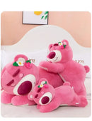 2025 Disney Toy Story Lotso Urso Fofo Morango Sofá Almofada de Pelúcia Brinquedos Recheados Crianças Meninas Amigos Festas Presente de Aniversário