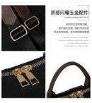 Mochila com Bordado Matelassê  Novo Estilo Coreano Versátil de Grande Capacidade, Bolsa de Ombro de Couro Resistente à Água