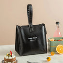 Bolsa Bento de um ombro Bolsa de lanche para estudante Bolsa de almoço Bolsa de trabalho Escritório Bolsa térmica para transportar almoço