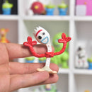 MINI Coleção de  Ação Disney Toy Story 4 Woody Buzz Lightyear Forky Rex