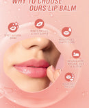 Bálsamo Labial Hidratante O.TWO.O Mudança de Cor Batom Natural com Cera de Abelha Cuidados Nutritivos para Lábios para o Dia a Dia