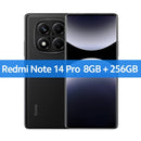 Smartphone Xiaomi Redmi Note 14 Pro Versão Global Câmera AI de 200MP Tela AMOLED de 6,67" 120Hz Bateria de 5500mAh Helio G100-Ultra