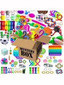Pacote de Brinquedos Anti-Stresse Aleatórios para Crianças, Brinquedos Sensoriais Baratos, Alívio do Estresse, Presentes para Autismo e TDAH, Conjunto de Fidget Spinner e Squishy