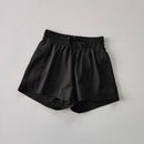 Shorts Feminino Cintura Alta Esporte Fitness 2 em 1 Secagem Rápida