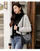 Bolsas de Ombro de Couro de Alta Qualidade para Mulheres Bolsa Pequena Transversal Luxo Carteiras