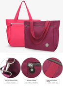 Mala Duffle Oxford Impermeável Grande Capacidade Bolsa de Viagem Feminina Bolsa de Ombro Valise