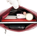 Bolsas de Ombro de Couro de Alta Qualidade para Mulheres Bolsa Pequena Transversal Luxo Carteiras