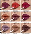 Batom Líquido Semi Fosco Pudaier Maquiagem para Lábios Hidratante Metade Gloss Labial Cosméticos Hidratante Gloss Batom