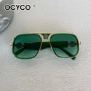 Óculos de Sol Quadrados Vintage de Moda Unissex  Marca de Luxo Proteção UV400