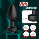 APP Controle sem fio Vibrador anal Plug massageador