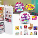 Geladeira Mini Zuru Bola Escala de 6 Pontos Comida Miniatura Caixa Cega Decoração de Cena de Casa de Bonecas Enfeite de Comida de Geladeira
