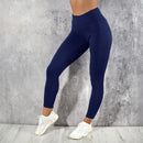 Leggings Fitness Feminina Cintura Alta com Bolso , Treino, Corrida, Elastano, Levanta Bumbum, Calça Casual Justa