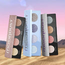 Paleta de Sombras Moon Dust 4 Cores Tons Matte Cintilantes Suaves Hipoalergênicas Ilumina a Pele Crie Maquiagem 3D Radiante para os Olhos