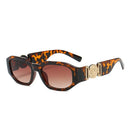 Óculos de Sol LONSY Fashion Square Feminino Marca Design Preto Degradê Óculos de Sol UV400