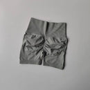 Shorts Esportivos Levanta Bumbum Feminino Cintura Alta e Aperto na Cintura, Redução, Secagem Rápida