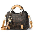 Bolsa de ombro de marca , bolsa de grife de luxo feminina, bolsas de couro com monograma impresso