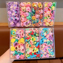 Elástico de cabelo não machuca com desenhos animados