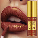 14 Cores Brilho Glitter Metálico Gloss Labial Brilhante de Longa Duração Batom Líquido à Prova d'Água Maquiagem Óleo Labial Tinta Labial