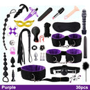 Kits BDSM Vibradores de bondage sexual Brinquedos sexuais para Casais Adultos 18 Algemas acessórios eróticos plugue anal Dildo Loja de Brinquedos Sexy