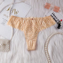 Calcinha Fio Dental Sexy Feminina Renda Lingerie Íntima Tanga T-back Calcinha Soft Projetada Tangas