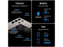 Smartphone Samsung Galaxy S24 Ultra 6,8" Galaxy AI 256GB Preto Titânio 5G 12GB RAM Câmera 200MP Quad + Selfie 12MP 5000mAh