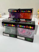 Cubo de Brinquedo Sensorial Macio e Pegajoso Needoh para Alívio de Estresse, Recheado com Bola de Gel Esticável Macia Ice blind box Slow Rebound