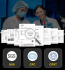 Conjunto de Pulseiras Vnox Love com Corrente, Pedras de Zircônio Redondas, Conjunto de Jóias em Aço Inoxidável PVD para Mulheres