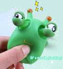 1/3 PCS Brinquedos Sensorial de Alívio de Estresse Aperto Inovadores Minhoca Verde para Crianças e Adultos Presentes de Aniversário
