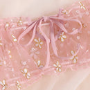 Roupa íntima feminina sexy de verão Sedutora floral Lingerie sonhadora ombros descobertos Blusas bralette calcinhas Conjunto erótico transparente