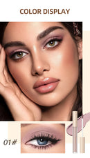 Sombras Líquidas Matte em 24 Cores Creme Nude Maquiagem para Olhos Longevidade Sombras em Bastão Blush Roxo Verde Azul Vermelho Contorno