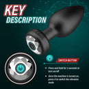 APP Controle sem fio Vibrador anal Plug massageador