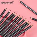 Batom Matte Lápis Delineador Labial Maquiagem À Prova D'Água Tinta Labial Sexy Batom Matte de Longa Duração Hidratante Caneta Delineador Labial 1 Peça